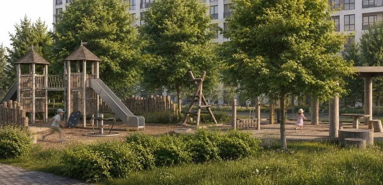 Жилой квартал на 120 тыс. «квадратов» и дубовой рощей КРОНА.ПАРК строит в Воронеже