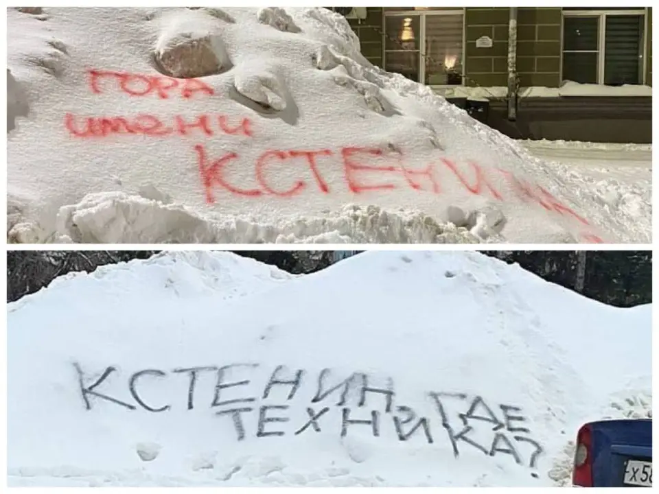 Мэр Воронежа пообещал избавиться от куч снега со своей фамилией в штатном порядке Мэр Воронежа пообещал избавиться от куч снега со своей фамилией в штатном порядке