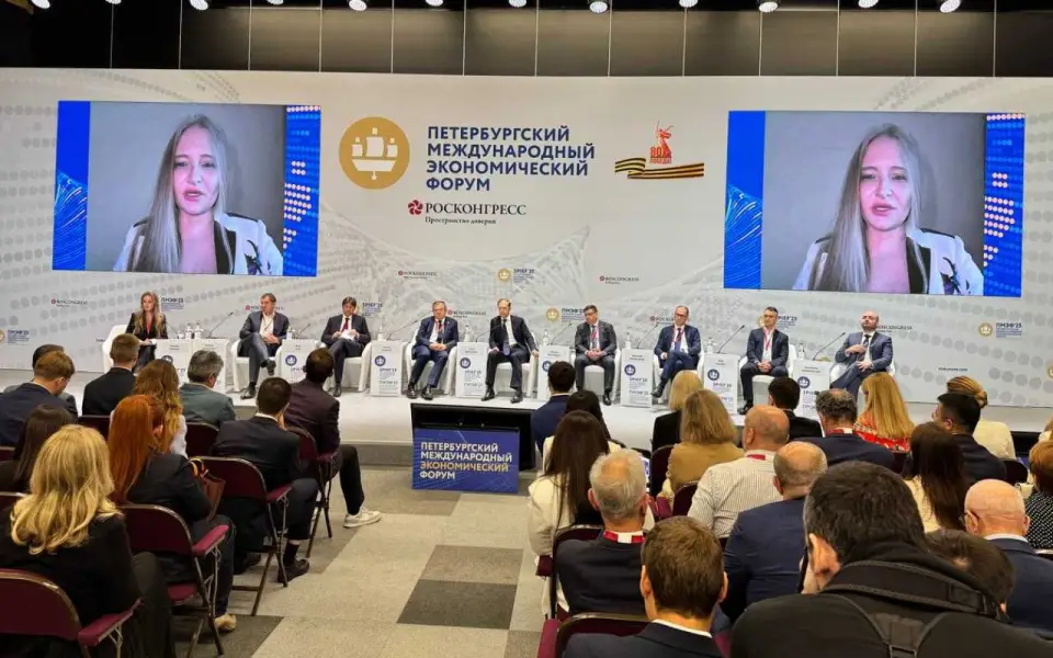Екатерина Тихонова на ПМЭФ-2025: Новая модель технологической кооперации для проекта «Техлидерство» Екатерина Тихонова на ПМЭФ-2025: Новая модель технологической кооперации для проекта «Техлидерство»