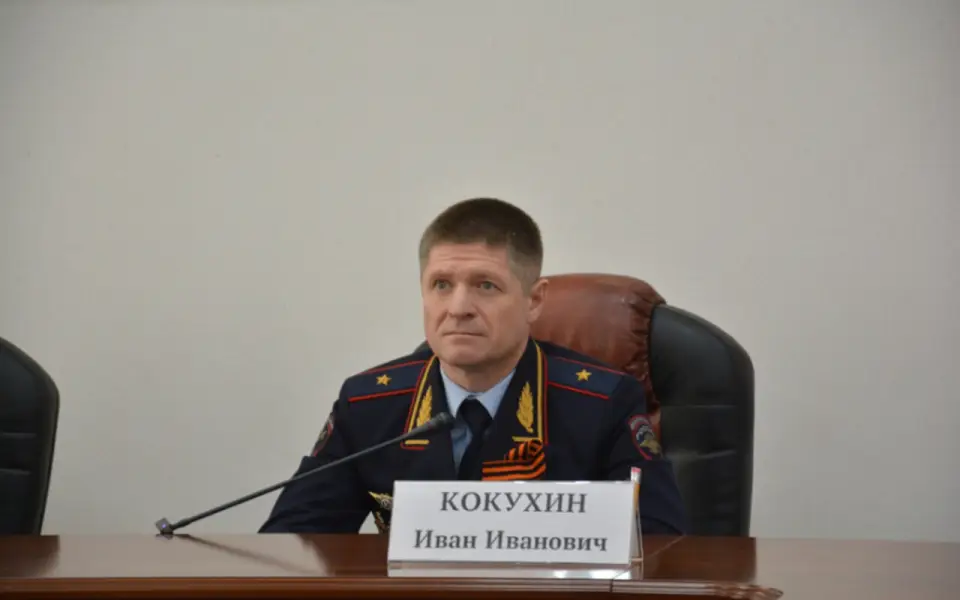 Новым начальником УМВД Тамбовской области назначен генерал-майор с Камчатки Иван Кокухин