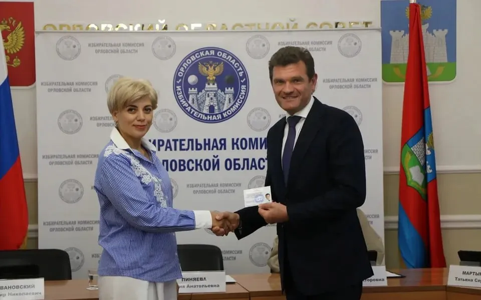Александр Бирюков лидирует на выборах в Госдуму от Орловской области Александр Бирюков лидирует на выборах в Госдуму от Орловской области